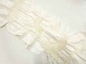 正絹　絞り　帯揚げ